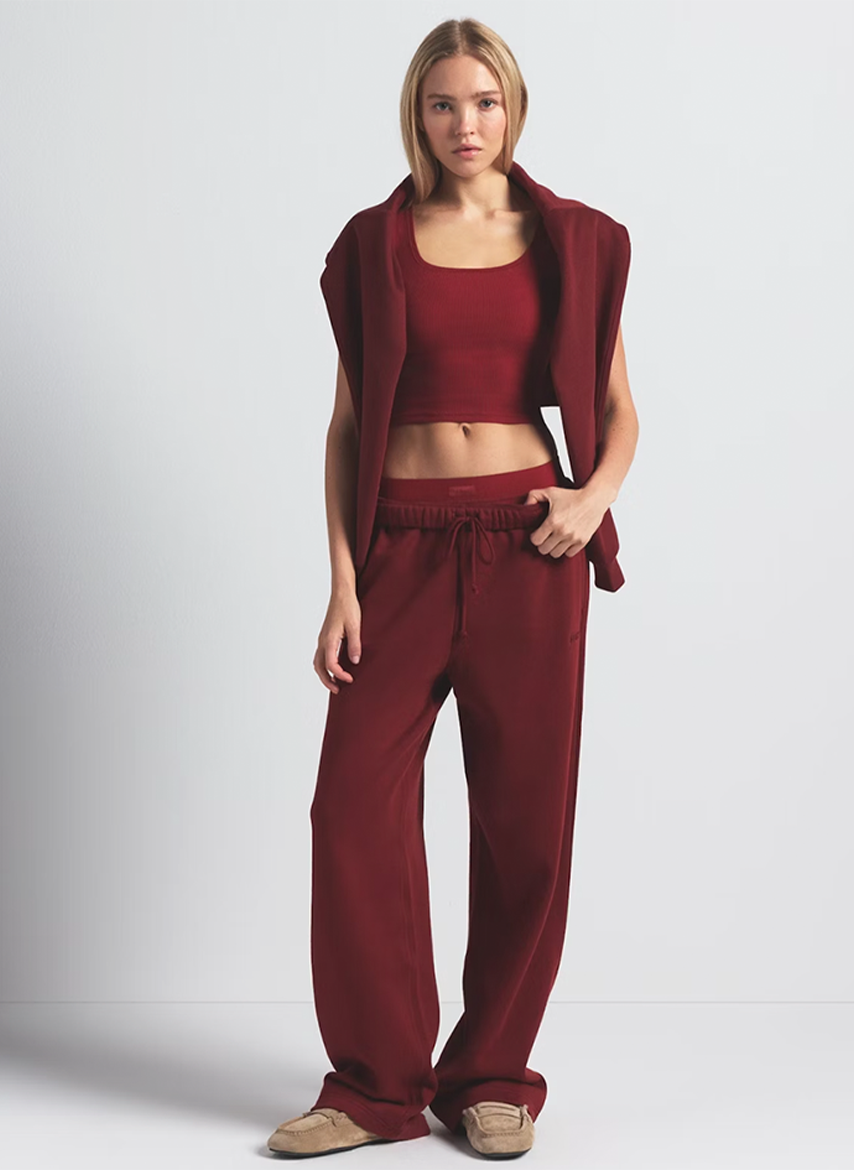 Maroon workout set